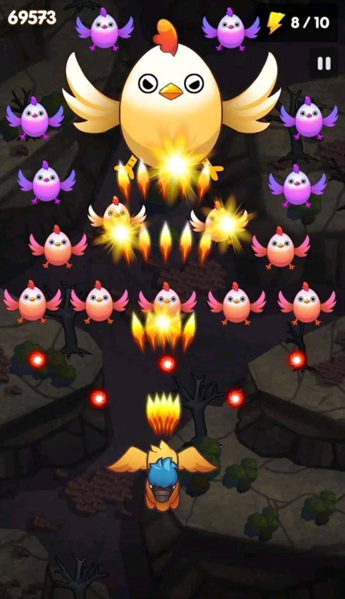 ilustrasi game Poultry Shoot (IDN Times/Nena Zakiah)