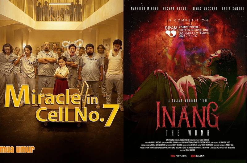 poster film Miracle in Cell No. 7 Indonesia dan Inang (instagram.com/miracleincellno7movie | instagram.com/filminang)
