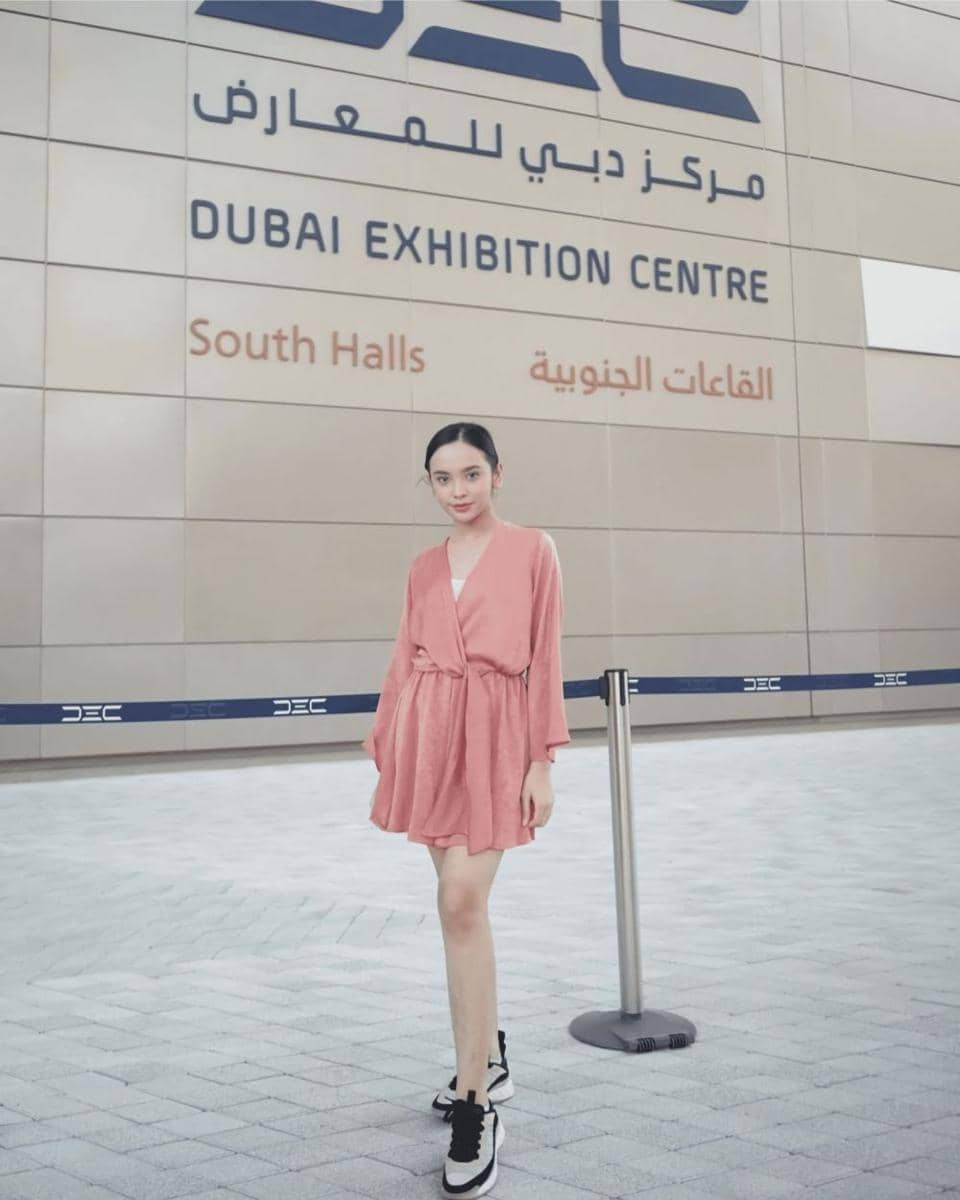 Outfit bernuansa pink ala Lyodra Ginting (instagram.com/lyodraofficial)