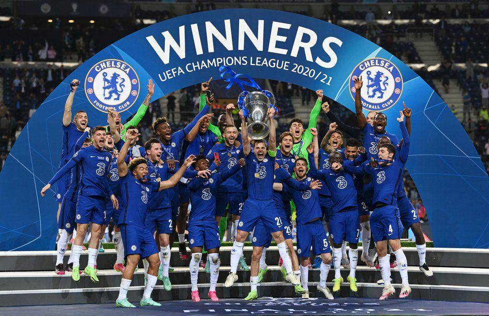 Chelsea juara Liga Champions 2020/2021 setelah mengalahkan Manchester City di final. (twitter.com/ChelseaFC)