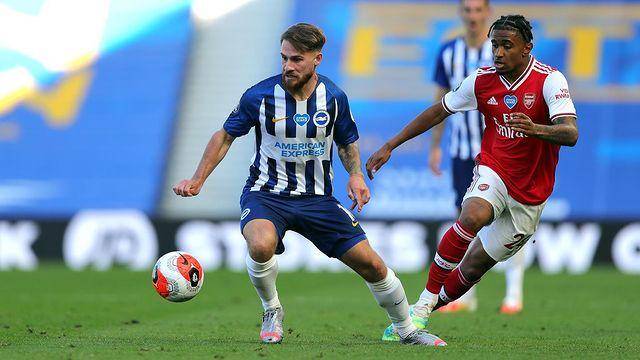 Alexis Mac Allister saat membela Brighton Hove Albion. (instagram.com/alemacallister)