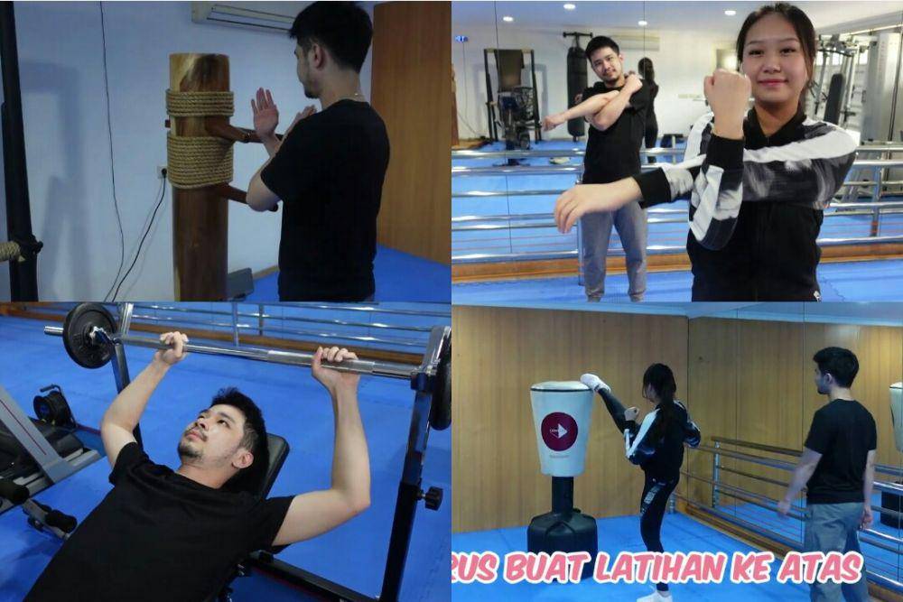 Sisca Kohl ajak Jess No Limit workout (youtube.com/Sisca Kohl)