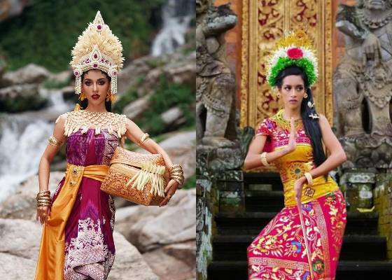 Potret Finalis Miss Grand International 2022 dalam Balutan Pakaian Tradisional Indonesia (Instagram.com/me_kansuda | Instagram.com/yuvrnt)
