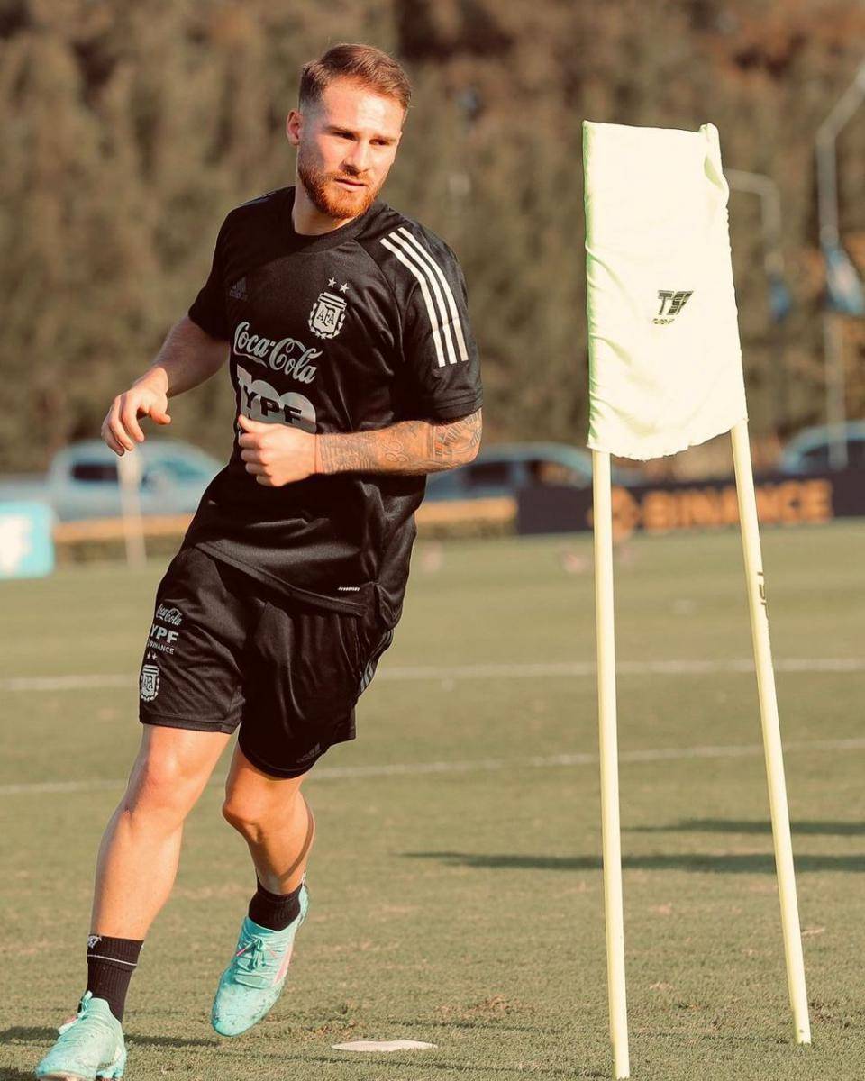 Alexis Mac Allister saat membela Timnas Argentina. (instagram.com/alemacallister)