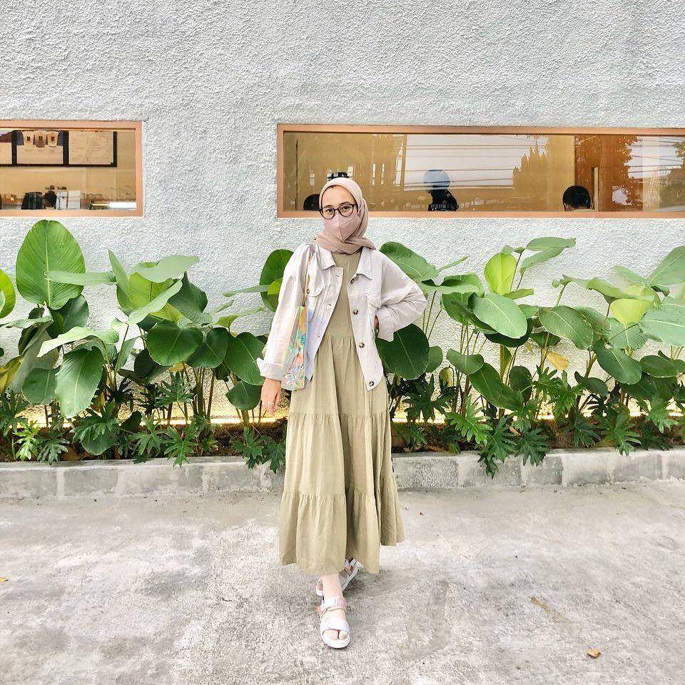 OOTD dress ala Ayu Fuziyanti (instagram.com/ayufuziyantii)