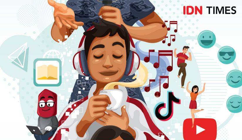 Ilustrasi media sosial. Grafis: IDN Times.
