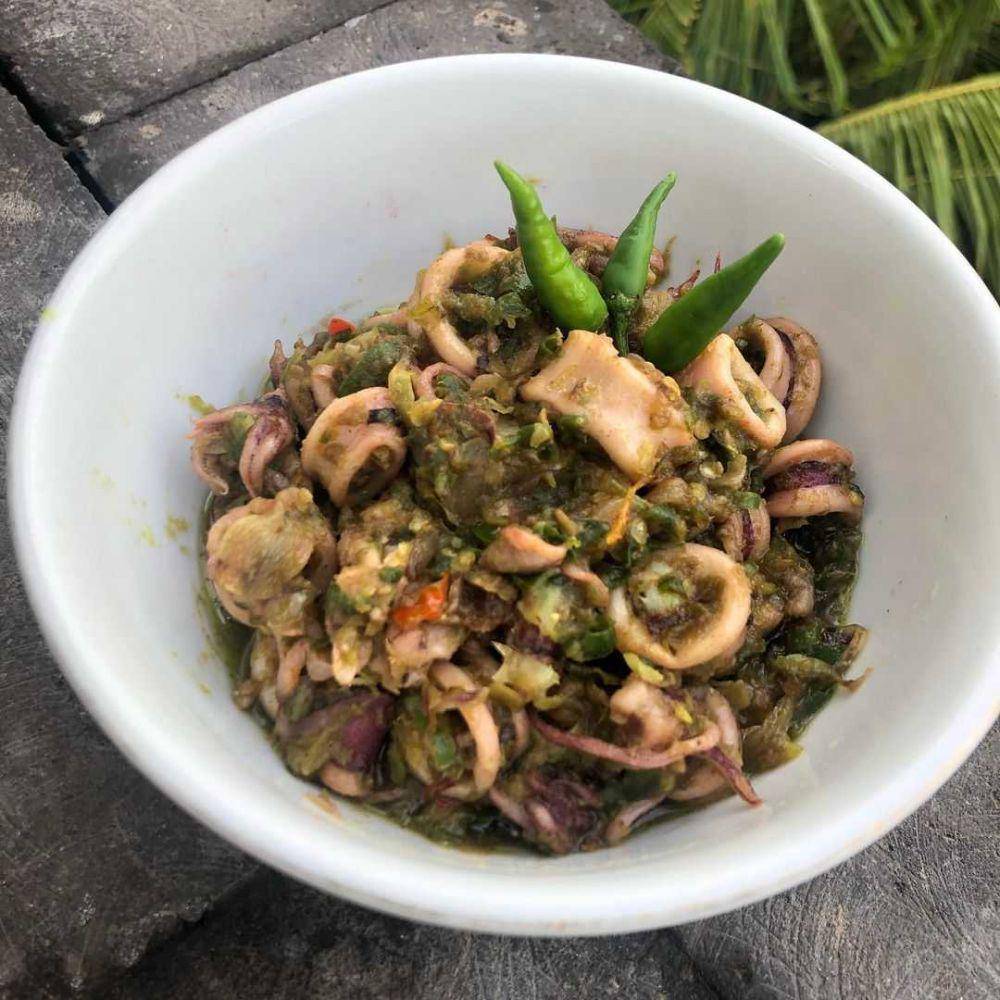 cumi sambal ijo (instagram.com/kadek_widia)