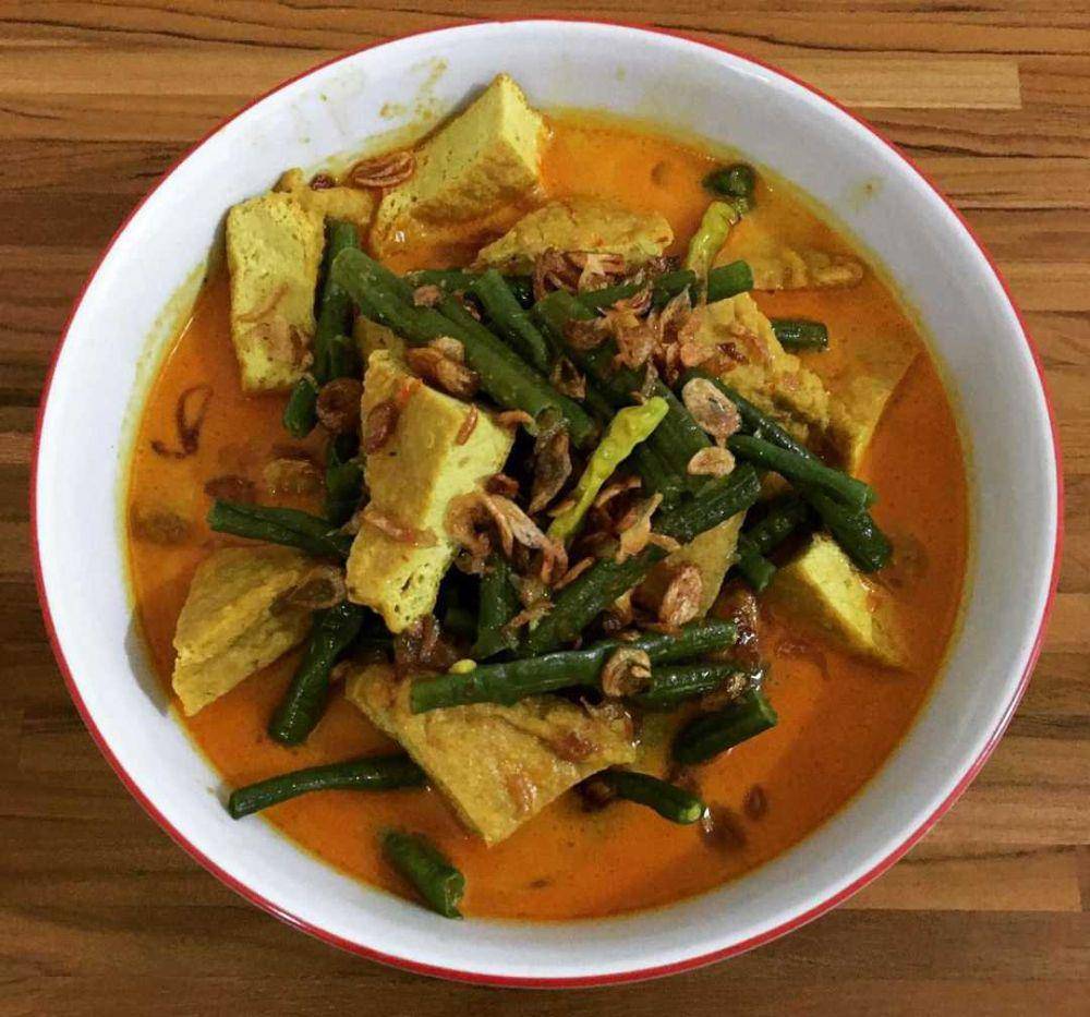 lodeh tahu kacang panjang (instagram.com/essy_heryana)