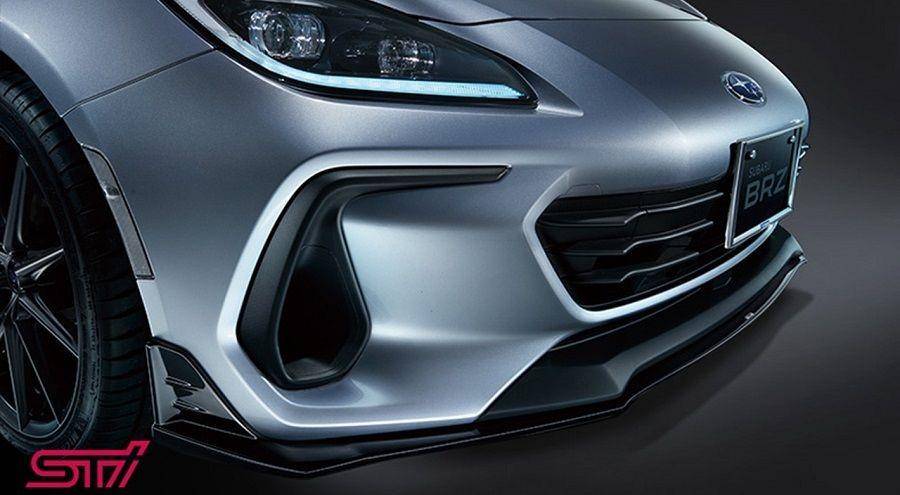 Spoiler bumper depan STI (dok. Subaru)