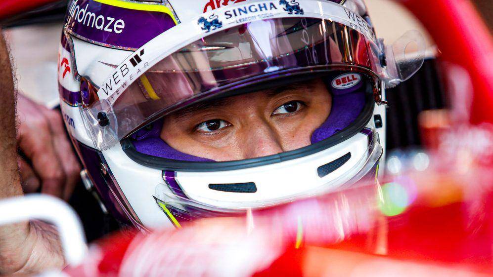 Zhou Guanyu (formula1.com)