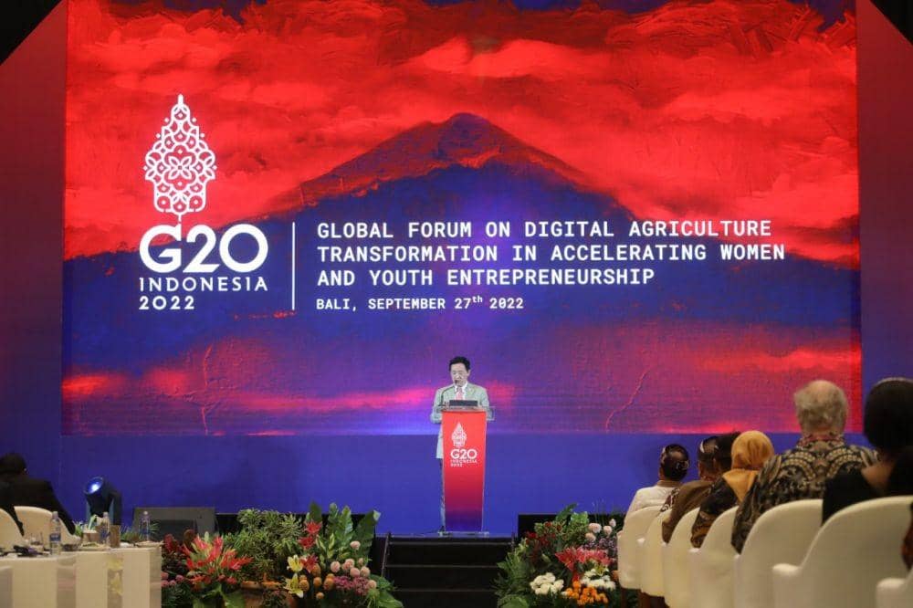 Direktur Jenderal Food and Agriculture Organization (FAO) Qu Dongyu (Dok. Kementan)