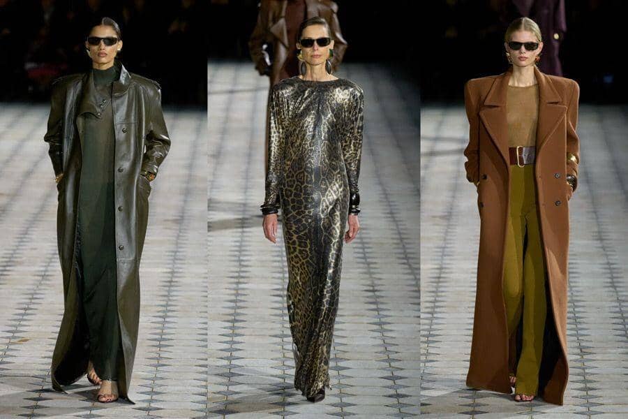 11 Gaya Busana Koleksi Saint Laurent Spring 2023, Elegan dan Edgy!