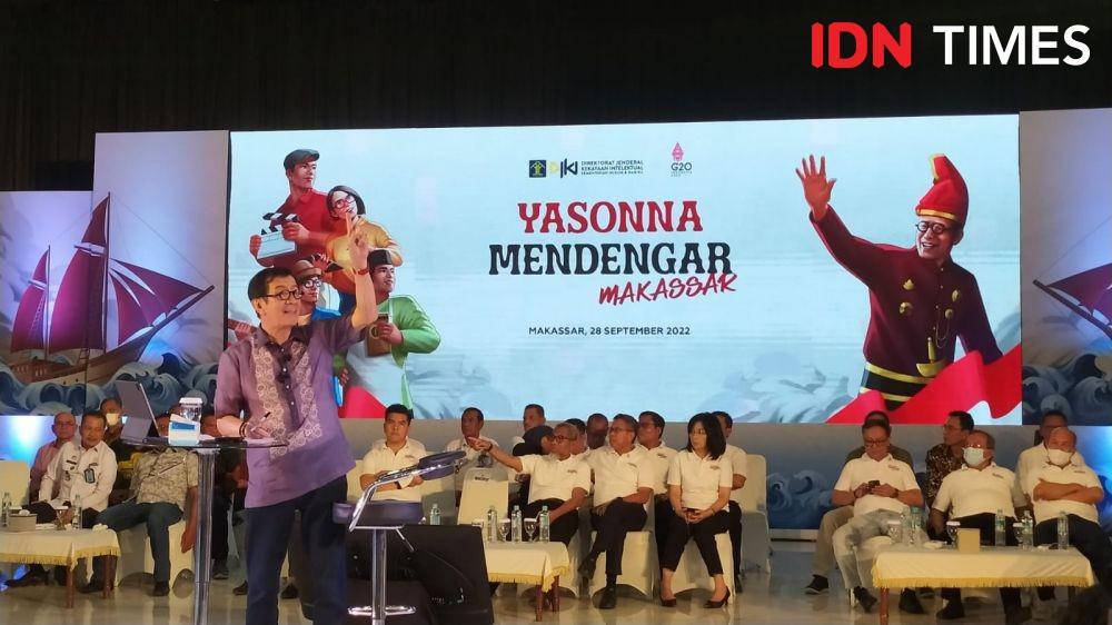 Menkumham: Permohonan HAKI di Sulsel Meningkat 52 Persen