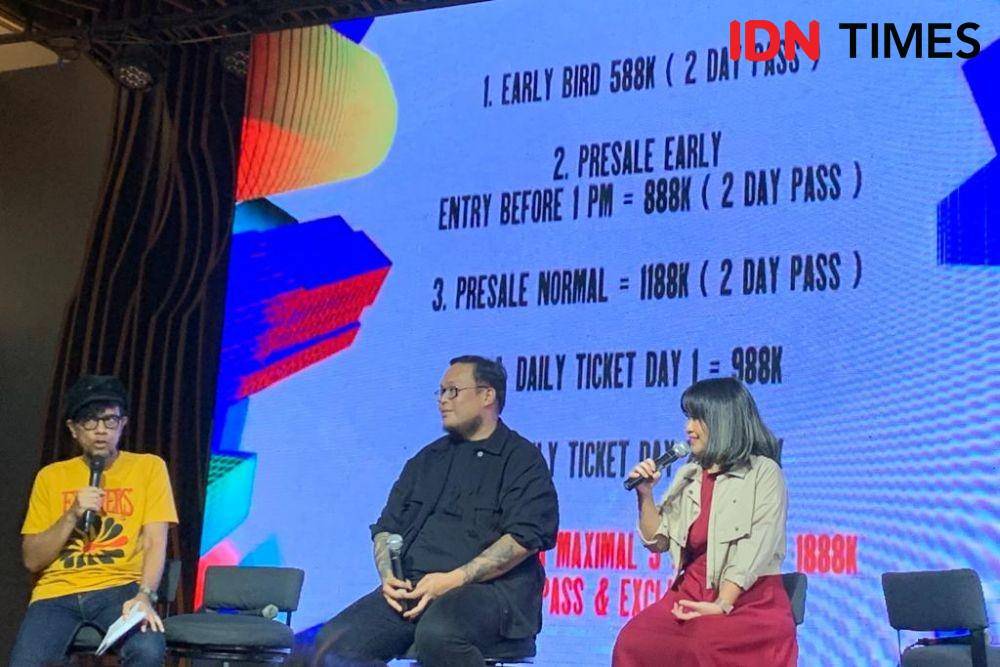 konferensi pers Soundrenaline di Hard Rock Cafe, Jakarta (IDN Times/Rafifa Shabira)