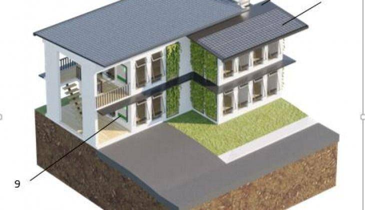 Konsep rumah kayu yang dikembangkan mahasiswa UGM/Humas UGM