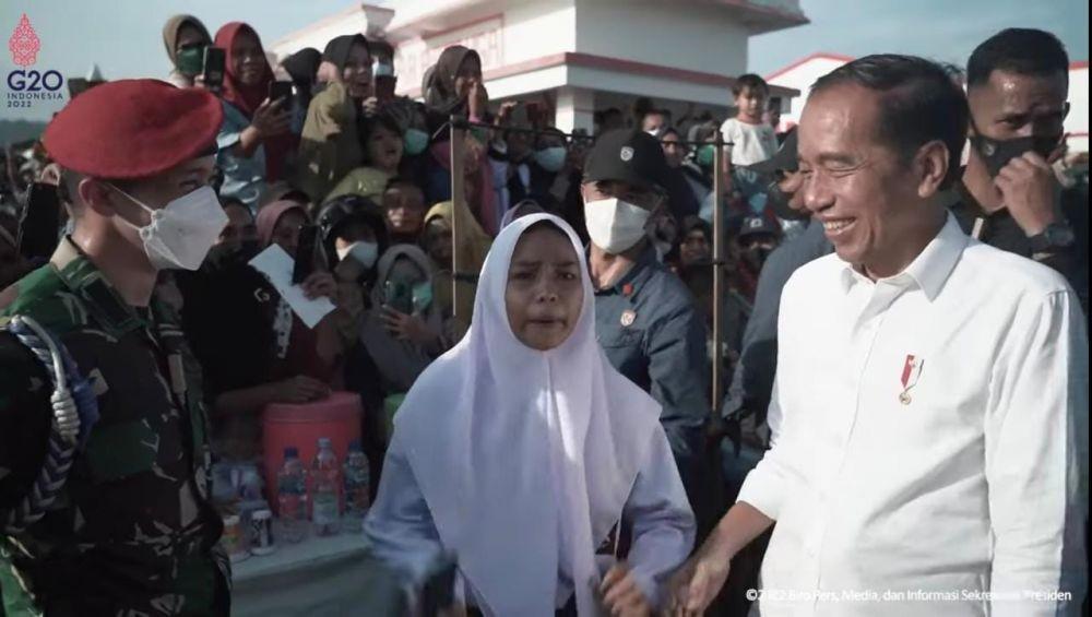 Siswi SMA 'Marah' ke Jokowi saat Kunker ke Buton Selatan, Kenapa?