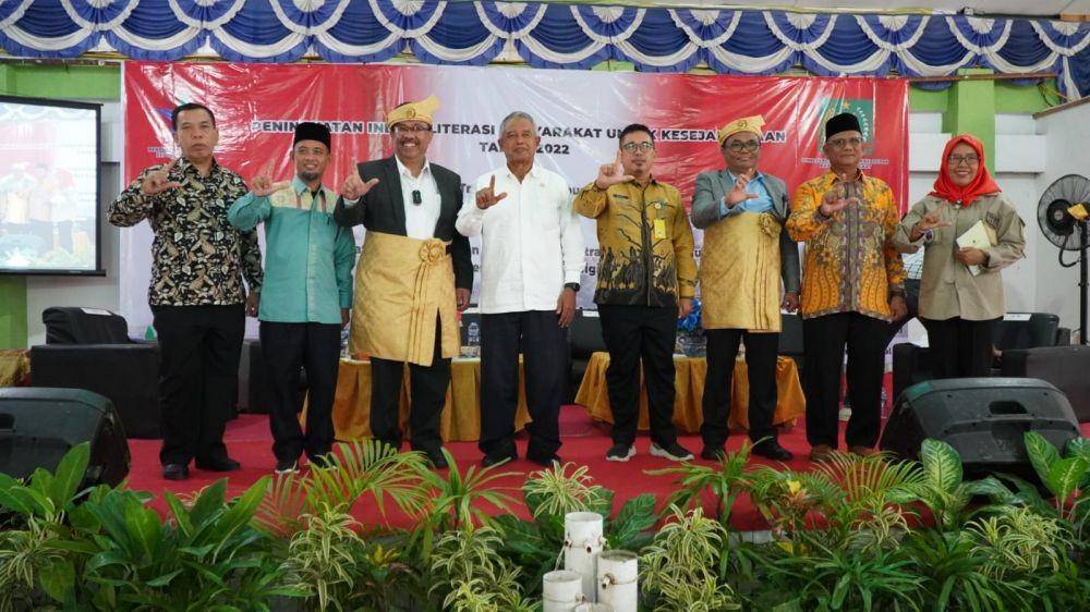 Pertemuan yang membahas wacana pembangunan gedung perpustakaan Nasional di Kabupatrn Langkat (IDN Times/ istimewa)