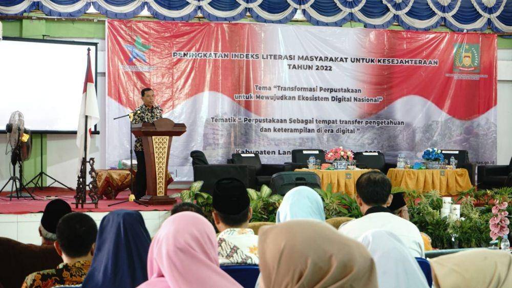Pertemuan yang membahas wacana pembangunan gedung perpustakaan Nasional di Kabupatrn Langkat (IDN Times/ istimewa)