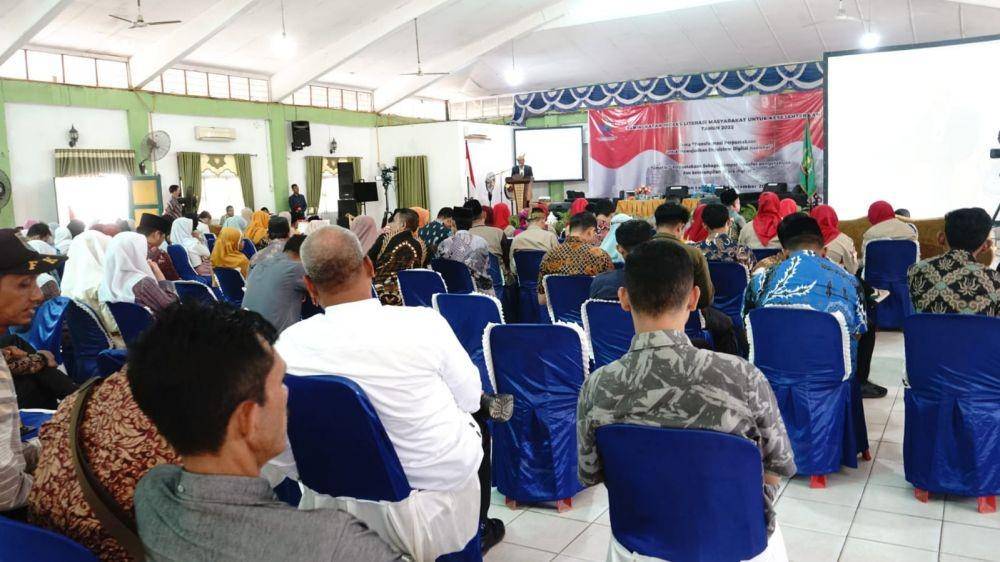 Pertemuan yang membahas wacana pembangunan gedung perpustakaan Nasional di Kabupatrn Langkat (IDN Times/ istimewa)