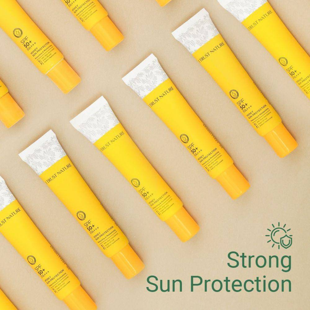 I Trust Nature Honey Sun Protection SPF 50+ PA+++ (instagram.com/itrustnature.id)