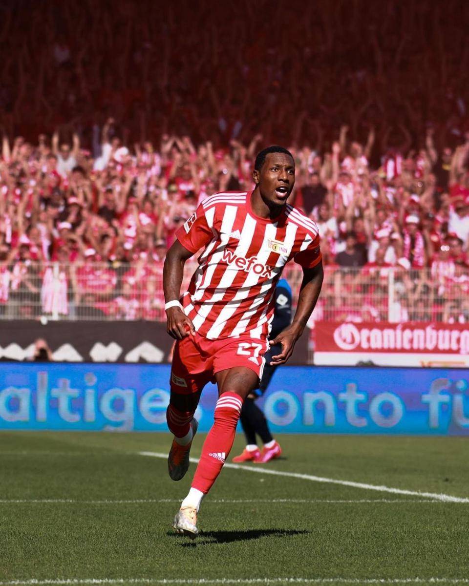 Sheraldo Becker saat berseragam Union Berlin (instagram.com/sheraldobecker)
