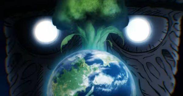 Sosok entitas yang bersemayam di Divine Tree (  Dok. Warner Bros. Japan Anime / Mob Psycho 100 III )