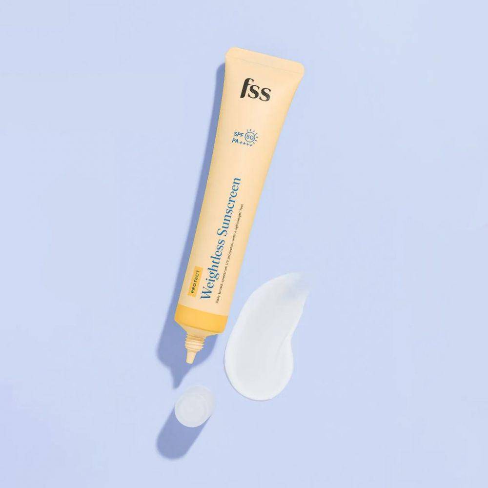 For Skin’s Sake Weightless Sunscreen SPF 50 PA++++ (instagram.com/forskinssake)