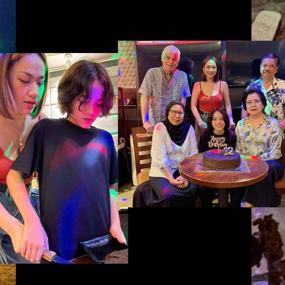 Bunga Citra Lestari dinner bareng keluarga. (instagram.com/bclsinclair)