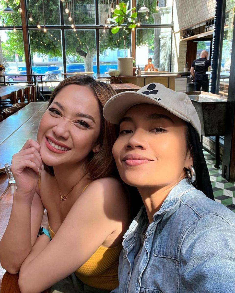 Bunga Citra Lestari bertemu adik ipar di Amerika Serikat. (instagram.com/bclsinclair)