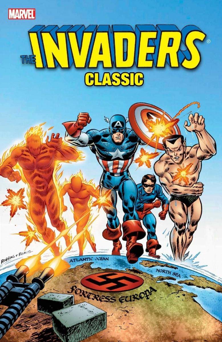 Anggota kelompok Invaders classic. (Dok. Marvel Comics/Invaders)
