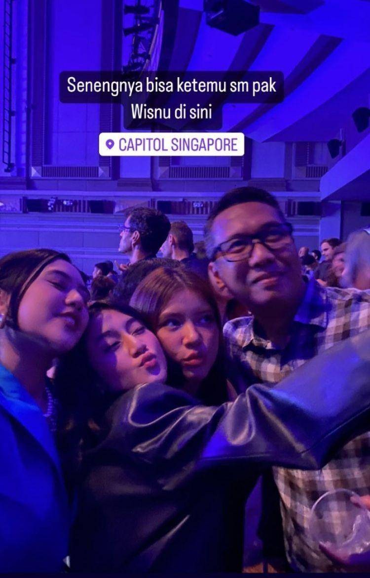 Tiara, Keisya dan Ziva waktu ke Singapura buat kerja bareng (instagram.com/zivamagnolia)