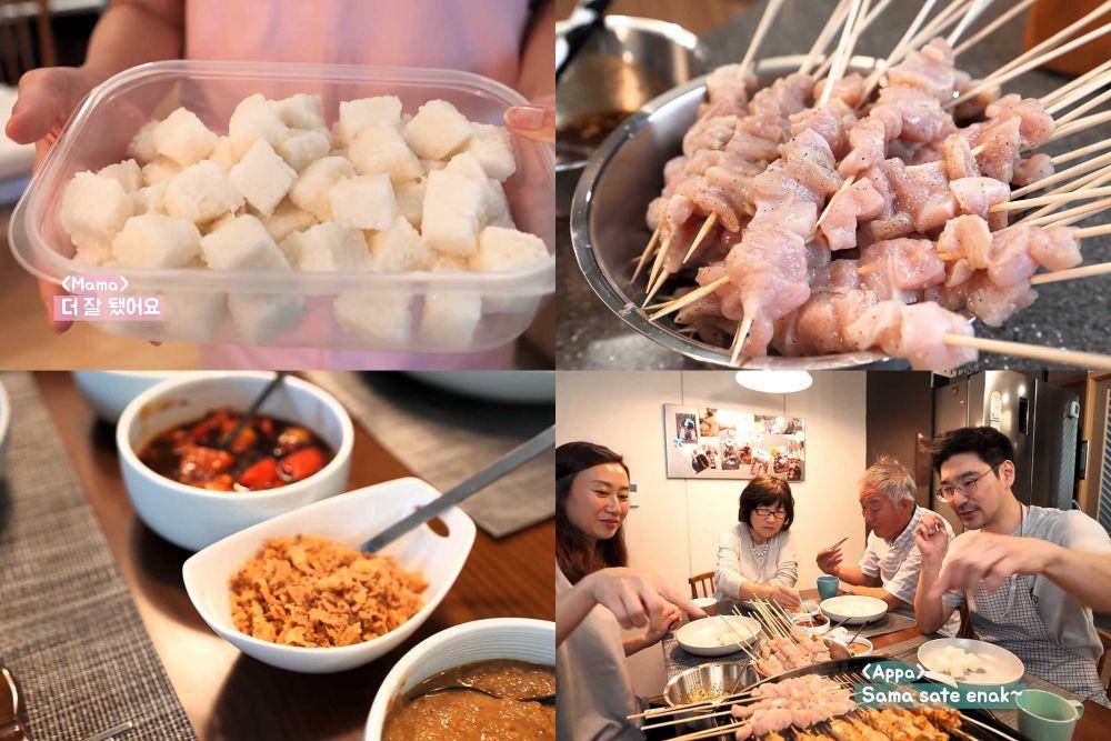 Sate ala Kimbab Family. (Youtube/Kimbab Family)