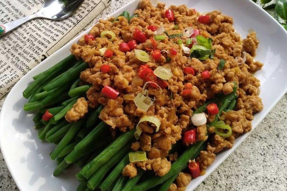 Resep Tumis Buncis Daging Cincang, Lauk Praktis yang Enak Banget