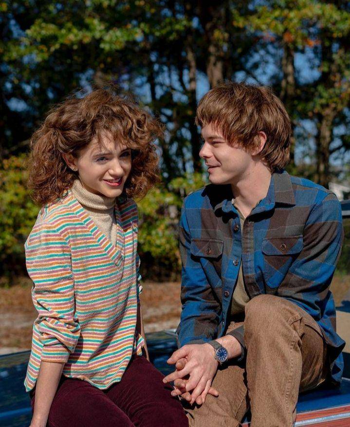 potret Nancy bersama Will(Instagram.com/strangerthingstv)