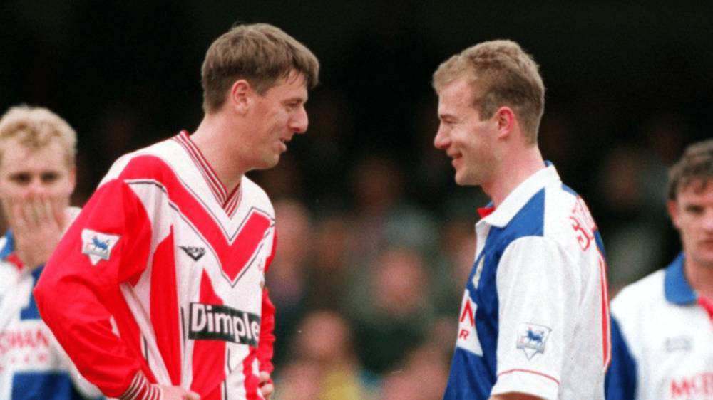 Matt Le Tissier (kiri) dan Alan Shearer (premierleague.com)