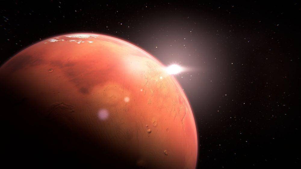 ilustrasi planet Mars (pixabay.com/ColiN00B)