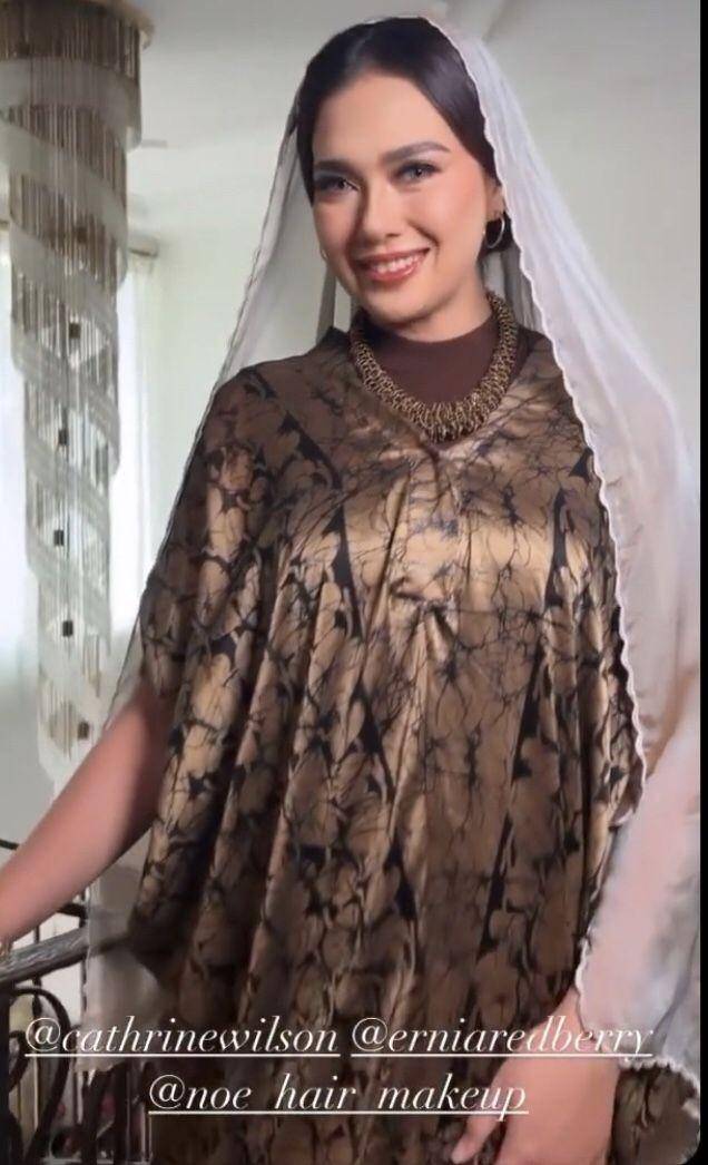 pengajian jelang akad nikah Catherine Wilson (instagram.com/redberrywedding)