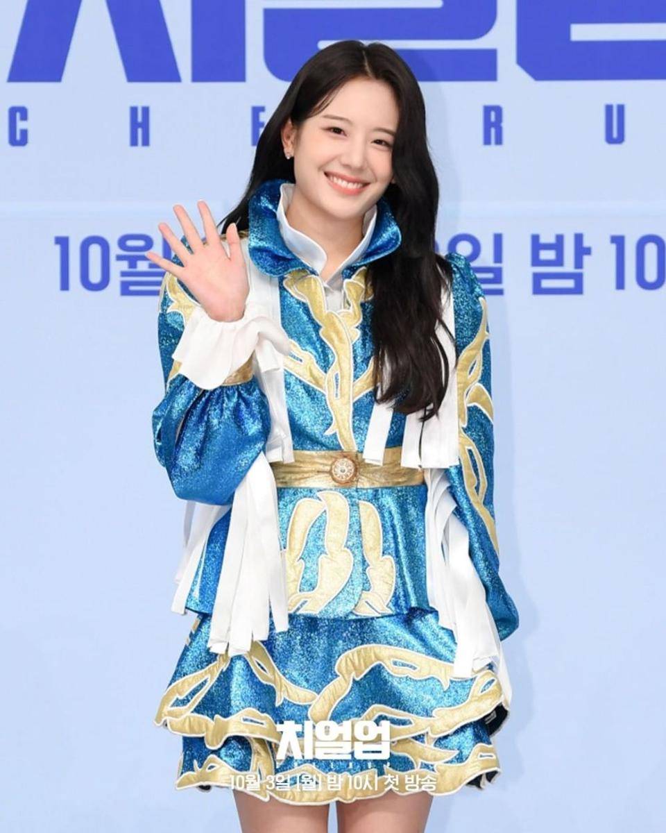 Jang Gyu Ri di press conference drakor Cheer Up. (instagram.com/sbsdrama.official)