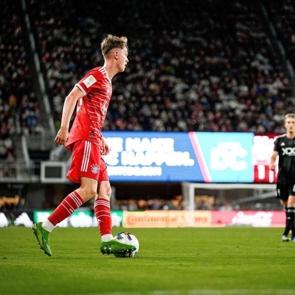 Paul Wanner bermain bersama Bayern Munich. (instagram.com/paul_wanner_)