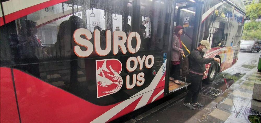 Hasil Survei: Suroboyo Bus Belum Ramah Difabel