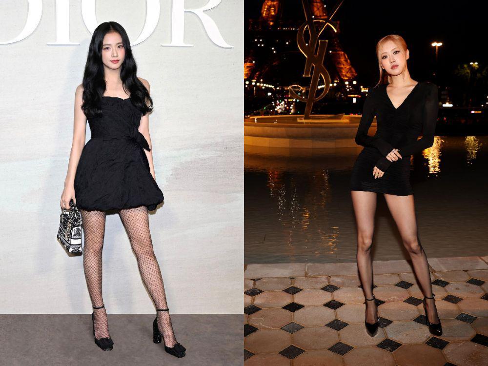 10 Potret Jisoo dan Rose BLACKPINK di Paris Fashion Week 2022
