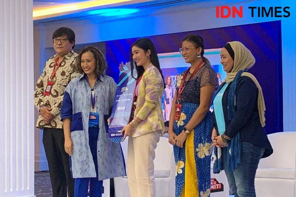 Febby Rastanty di IMGS 2022 (IDN Times/Rafifa Shabira)