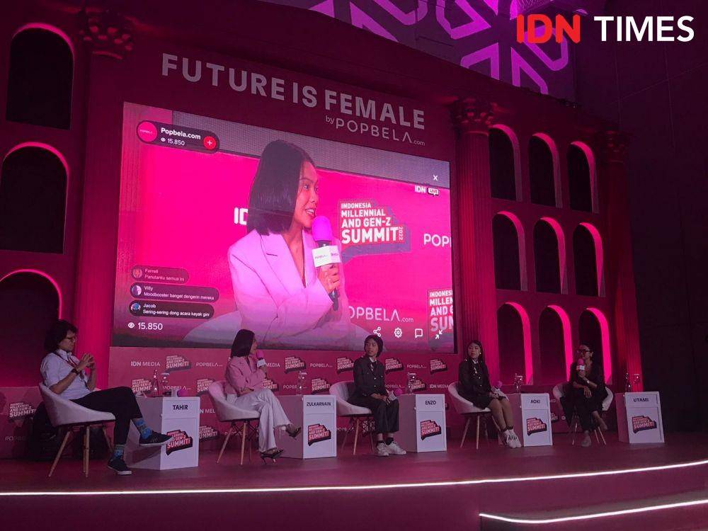 Future is Female by Popbela IMGS 2022 (30/9/2022) IDN Times/Mitha Aullia