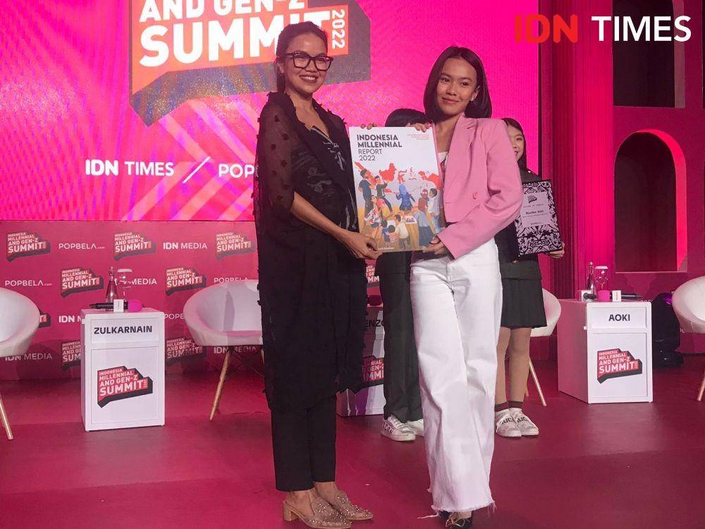 Future is Female by Popbela IMGS 2022 (30/9/2022) IDN Times/Mitha Aullia