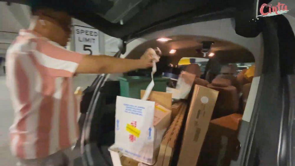 Cinta Kuya belanja perabotan rumah AS (youtube.com/cintaku)