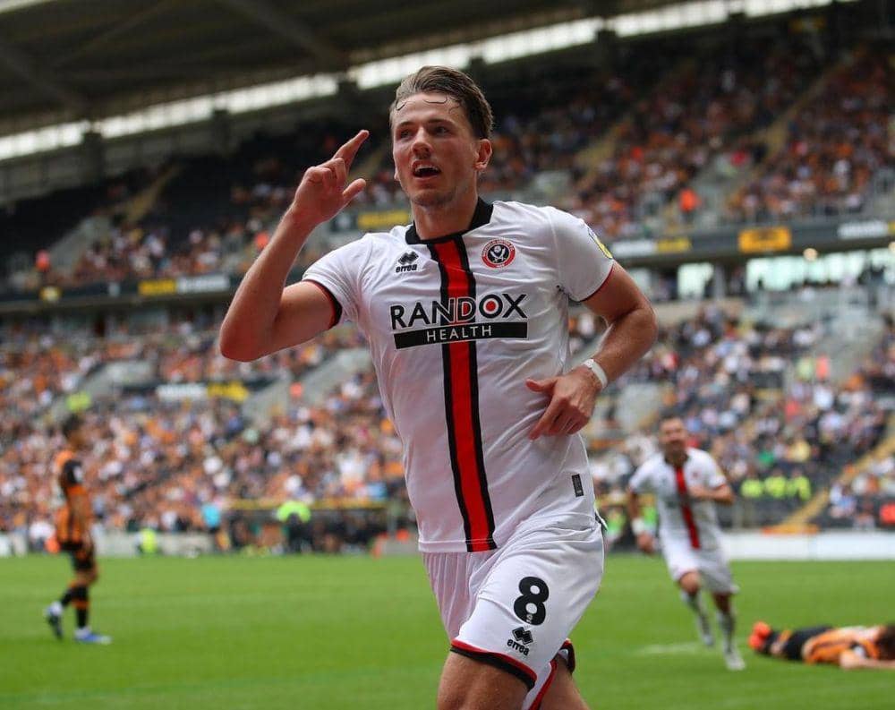 Sander Berge bermain bersama Sheffield United. (instagram.com/sanderberge8)