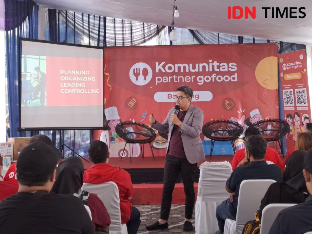 Bank Jago Bakal Beri Modal Usaha Komunitas Partner GoFood Bandung