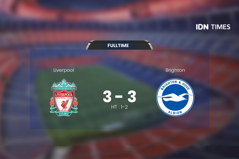 Duel Liverpool Vs Brighton Berakhir Antiklimaks