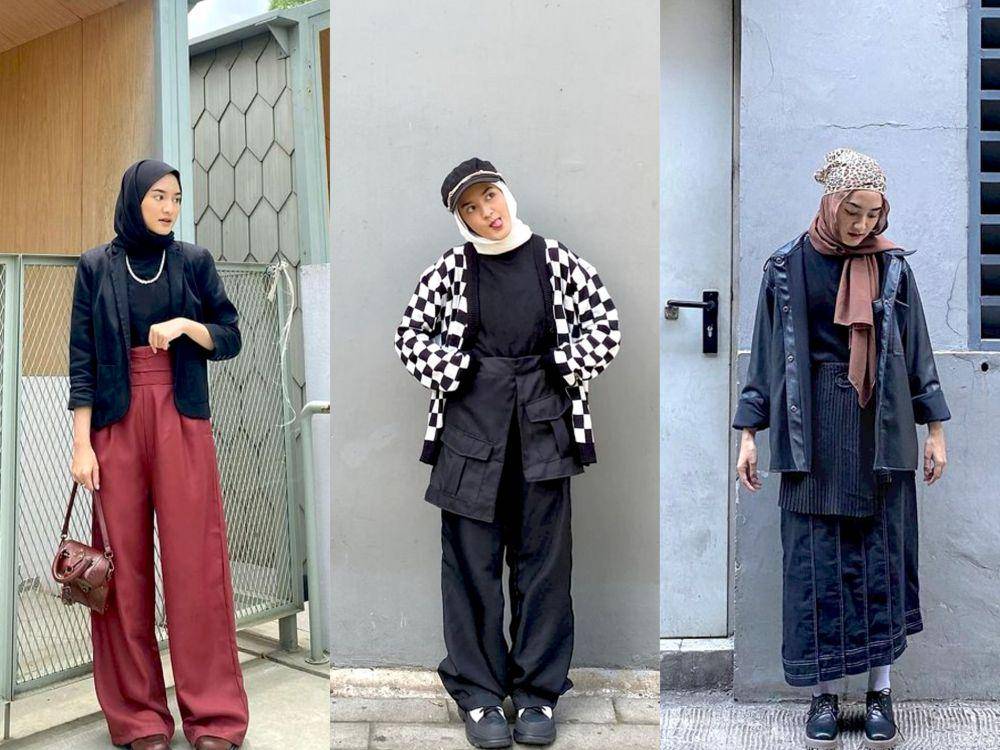 potret Jihan Rifa memakai outfit nuansa hitam (instagram.com/jihanrifaa)