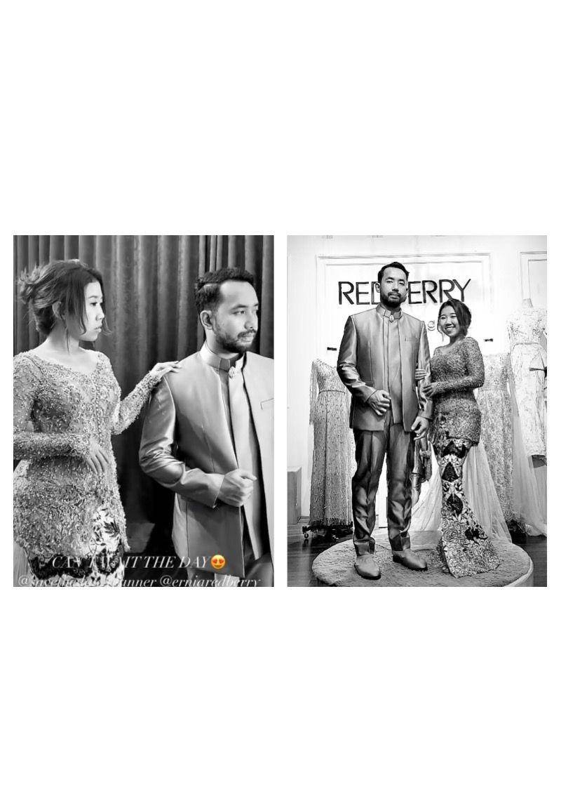 Kiky fitting (instagram.com/redberrywedding)